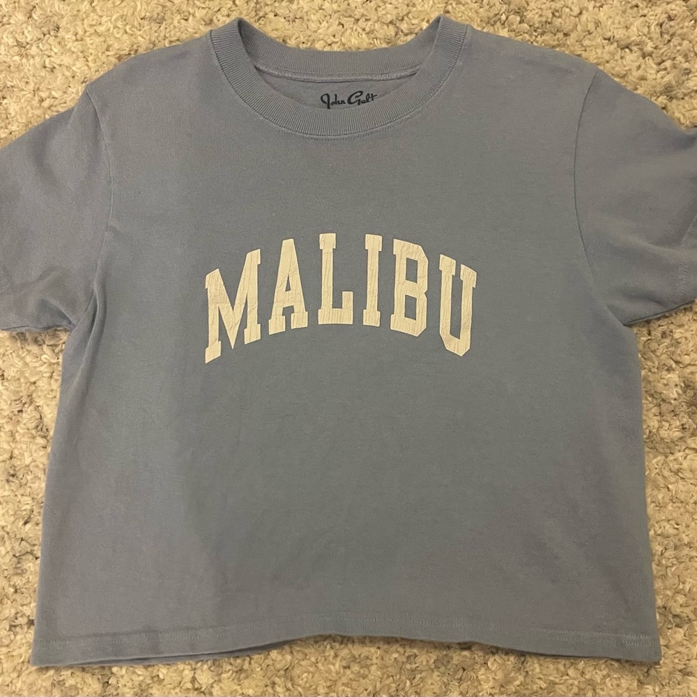 blue t-shirt